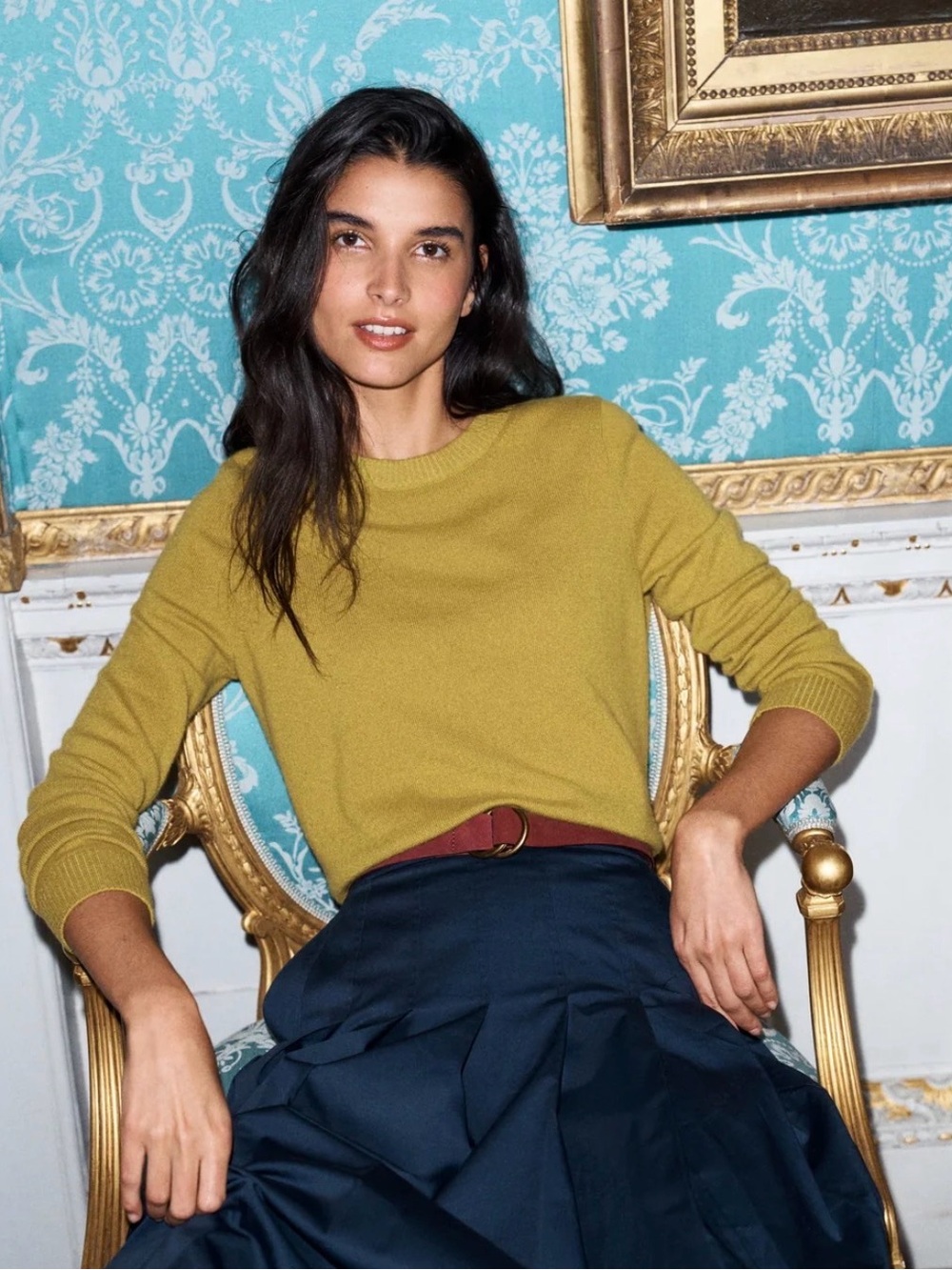 NWT Boden Elsie Cashmere Crew Sweater